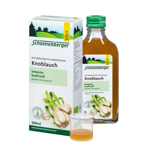 Schoenenberger Naturreiner Pflanzentrunk Knoblauch 200 ml
