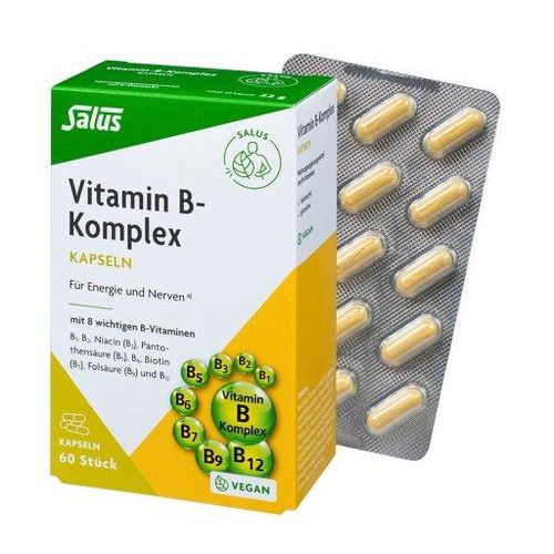 VITAMIN B KOMPLEX vegetabile Kapseln Salus 60 St