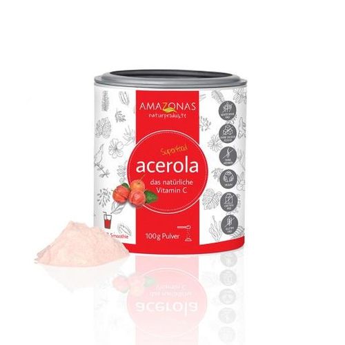 ACEROLA 100% natürliches Vitamin C Pulver 100 g