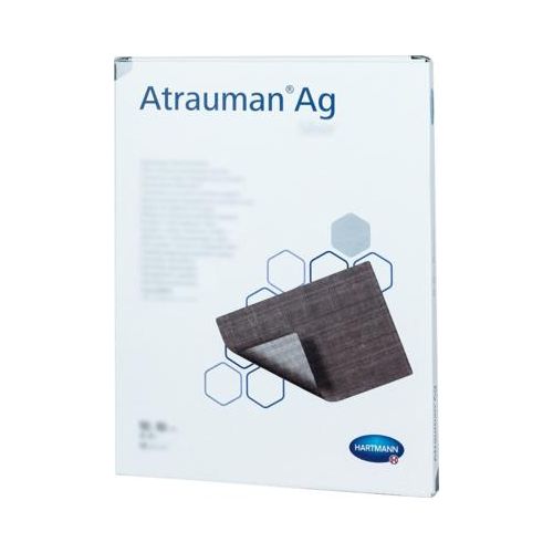 ATRAUMAN Ag 10x10 cm steril Kompressen 10 St