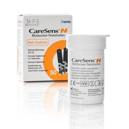 CARESENS N Blutzuckerteststreifen auto.codierend 50 St