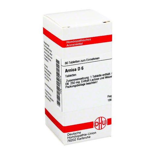 ARNICA D 6 Tabletten 80 St