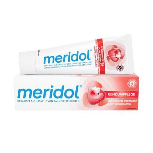 meridol Zahnpasta Rundumpflege - empfindliches Zahnfleisch & Zähne 75 ml