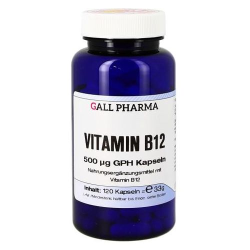 VITAMIN B12 500 µg GPH Kapseln 120 St