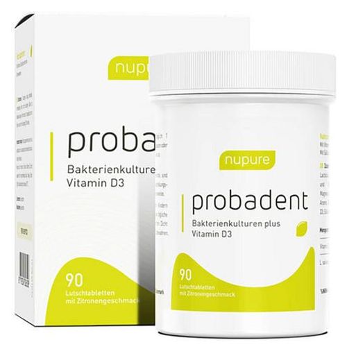 NUPURE probadent Probiotikum Mundflora lemon Lut. 90 St
