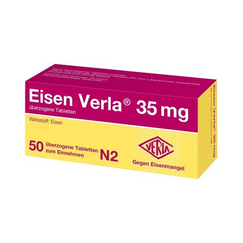 EISEN VERLA 35 mg überzogene Tabletten 50 St