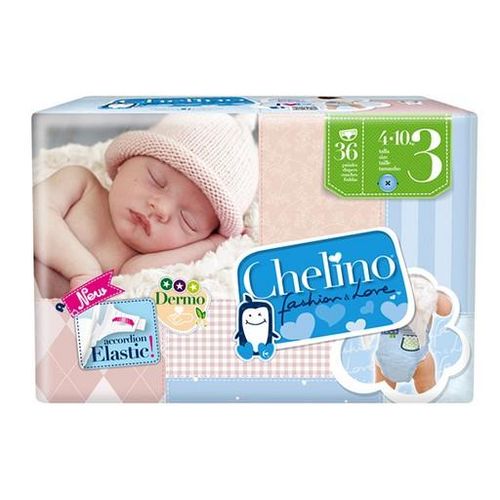 CHELINO 3 Babywindel Tummies 4-10 kg 36 St