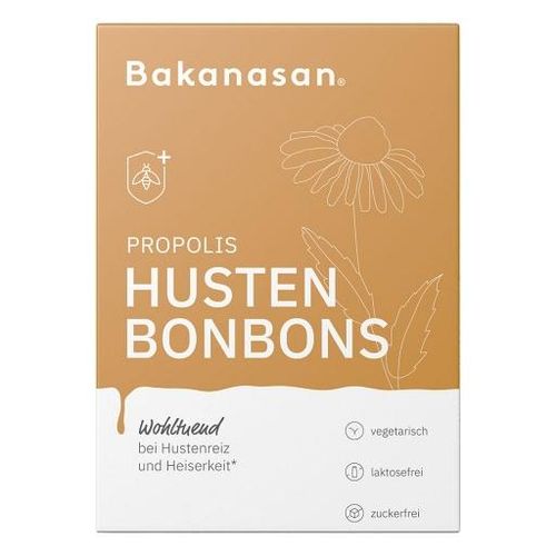 BAKANASAN Propolis Hustenbonbons 24 St