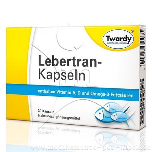 LEBERTRAN KAPSELN 30 St