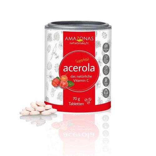 ACEROLA VITAMIN C ohne Zuckerzusatz Lutschtabl. 70 g