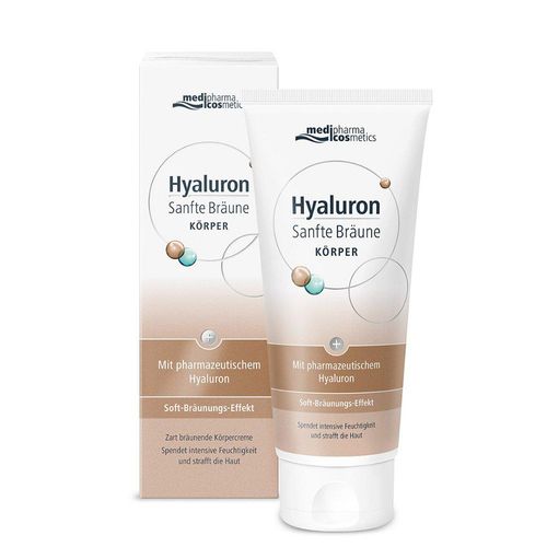 HYALURON SANFTE Bräune Körperpflege Creme 200 ml