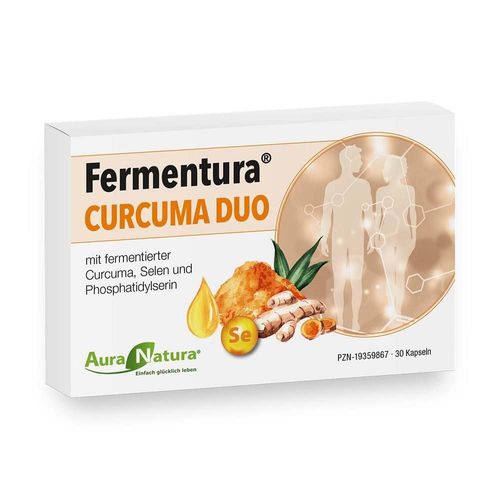 FERMENTURA Curcuma Duo mit Phosphatidylserin & Selen 30 St