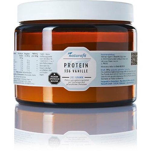NATURAFIT Protein 136 Vanille Pulver 200 g