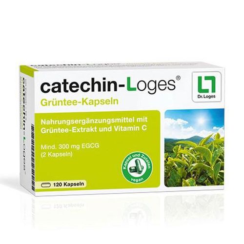 CATECHIN-Loges Grüntee-Kapseln 120 St