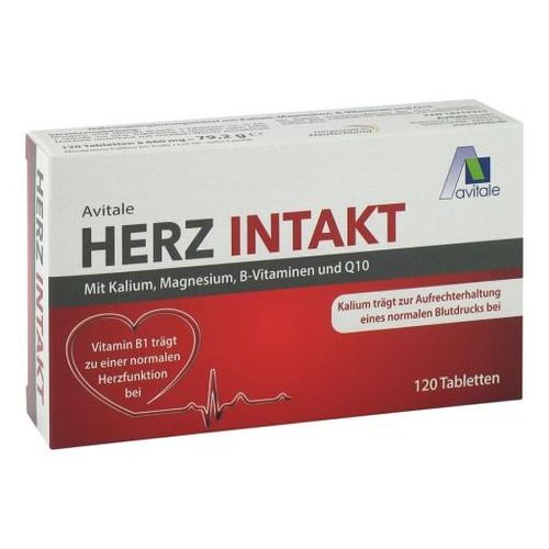 HERZ INTAKT mit Kalium+Magnesium+B-Vitamine Tabl. 120 St