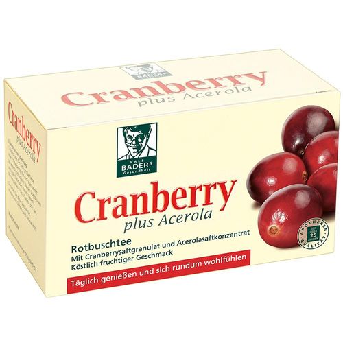 CRANBERRY ACEROLA Baders Filterbeutel 20 St