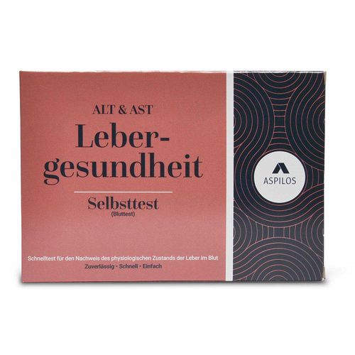 ASPILOS Selbsttest Lebergesundheit AST & ALT 1 St