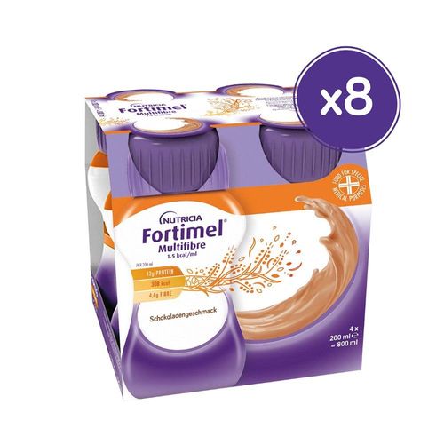FORTIMEL Multifibre 1.5 kcal Schokoladengeschmack 32X200 ml