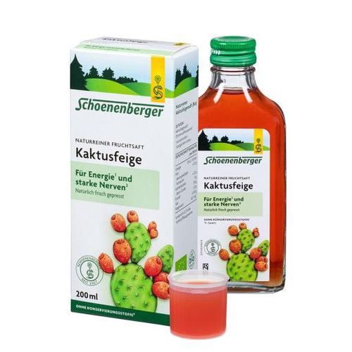 Schoenenberger Naturreiner Fruchtsaft Kaktusfeige 200 ml