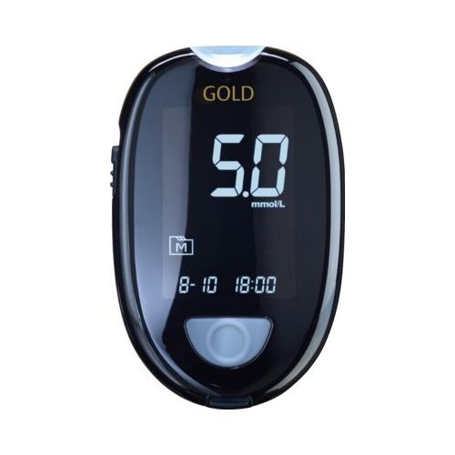 GLUCOCHECK GOLD Blutzuckermessgerät Set mmol/l 1 St