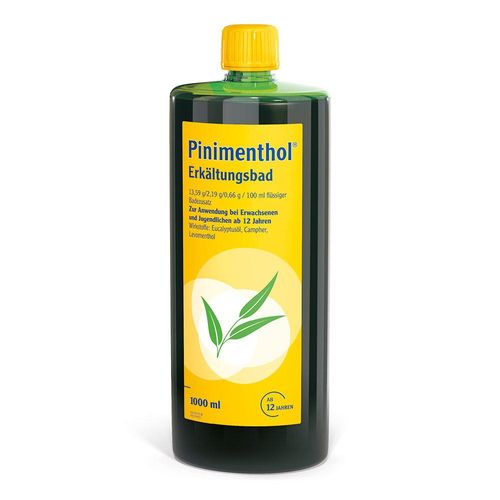 PINIMENTHOL Erkältungsbad ab 12 Jahre 1000 ml