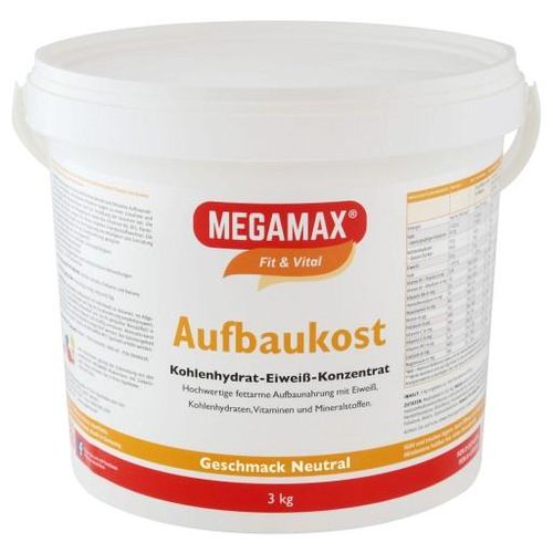 MEGAMAX AUFBAUKOST NEUTRAL 3 KG - Aufbaunahrung 3 kg