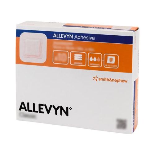 ALLEVYN Adhesive 10x10 cm haftende Wundauflage 10 St