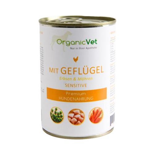 DOSENNAHRUNG Sensitive Geflügel f.Hunde 400 g