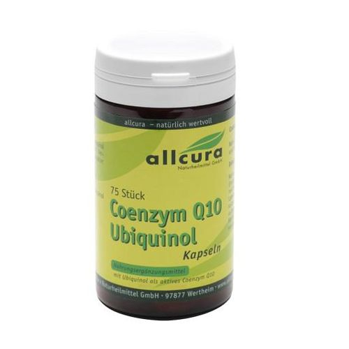 COENZYM Q10 UBIQUINOL 100 mg Kapseln 75 St