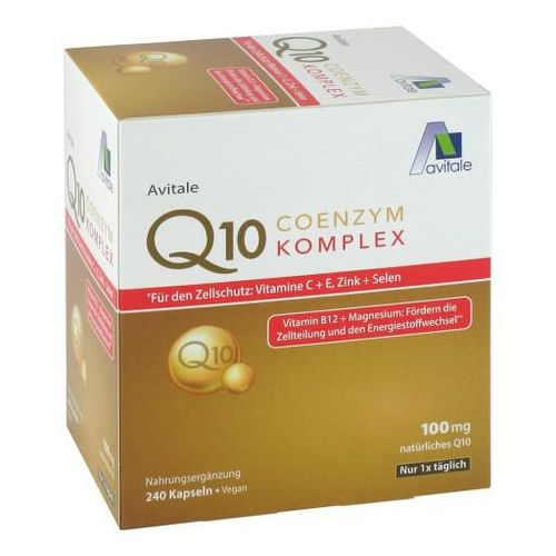 COENZYM Q10 100 mg Kapseln+Vitamine+Mineralstoffe 240 St