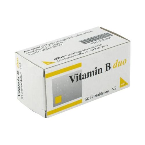 VITAMIN B DUO Filmtabletten 50 St