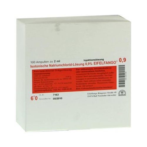 ISOTONISCHE NaCl Lösung 0,9% Eifelfango Inj.-Lsg. 100X2 ml