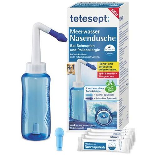 TETESEPT Meerwasser Nasendusche 1 St