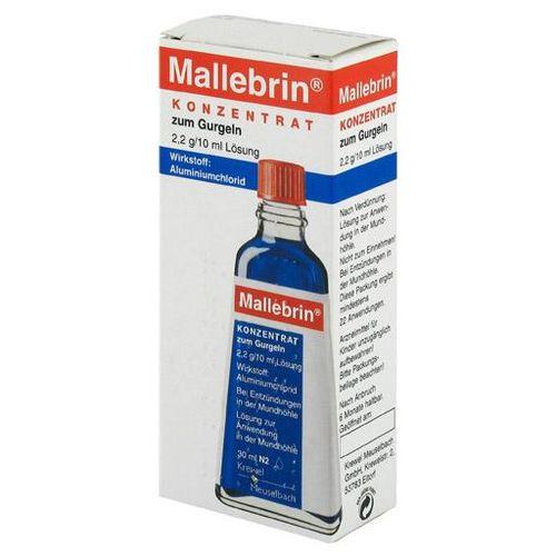 MALLEBRIN Konzentrat zum Gurgeln 30 ml