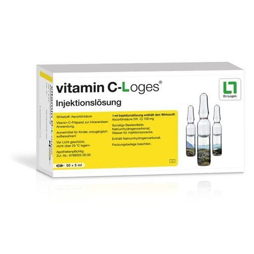 VITAMIN C-LOGES Injektionslösung 50X5 ml