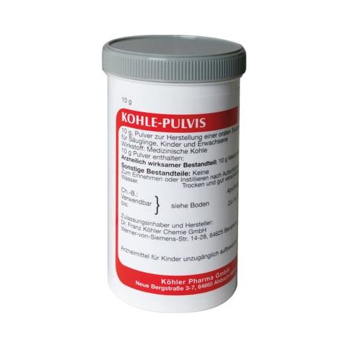 KOHLE pulvis Pulver 10 g