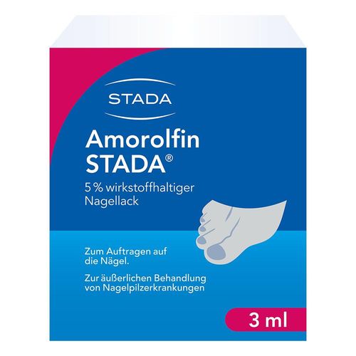 Amorolfin STADA 5% wirkstoffhaltiger Nagellack bei Nagelpilz 3 ml