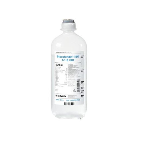 STEROFUNDIN ISO Ecoflac Plus Infusionslösung 10X500 ml