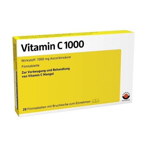 VITAMIN C 1000 mg Filmtabletten 20 St