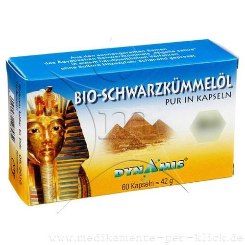 SCHWARZKÜMMEL ÄGYPT pur Kapseln 60 St