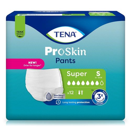 TENA PANTS Super S bei Inkontinenz 4X12 St