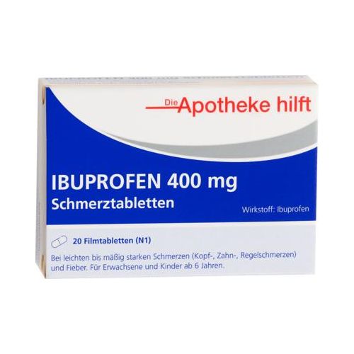 IBUPROFEN 400 mg Die Apotheke hilft Filmtabletten 20 St
