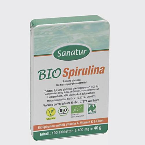 SPIRULINA BIO Tabletten 100 St