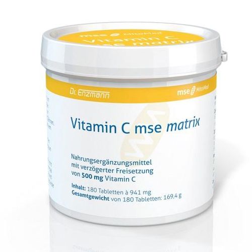 VITAMIN C MSE Matrix Tabletten 180 St