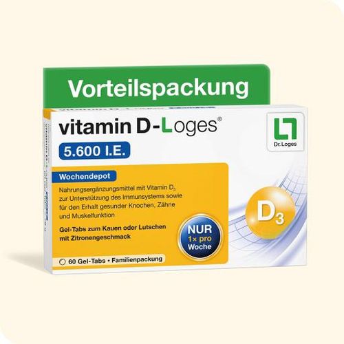 VITAMIN D-LOGES 5.600 I.E. 60 St