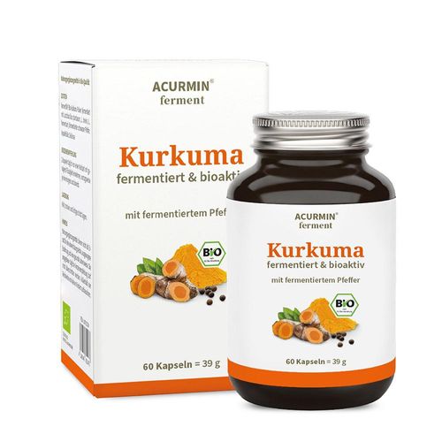 ACURMIN Ferment Kurkuma Pfeffer Kapseln 60 St