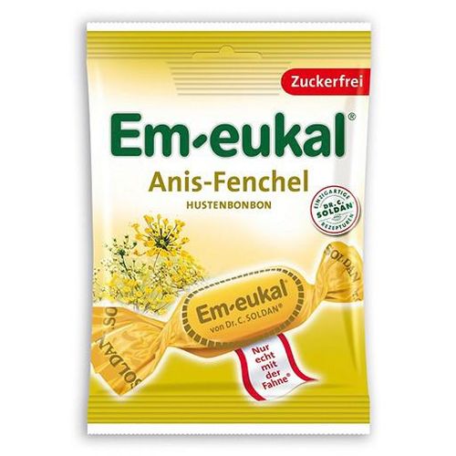 EM-EUKAL Bonbons Anis Fenchel zuckerfrei 75 g