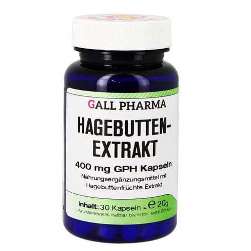 HAGEBUTTEN EXTRAKT 400 mg GPH Kapseln 30 St