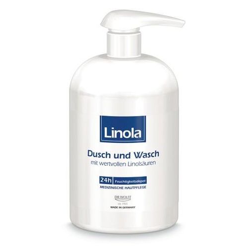 LINOLA Dusch und Wasch mit Spender 500 ml