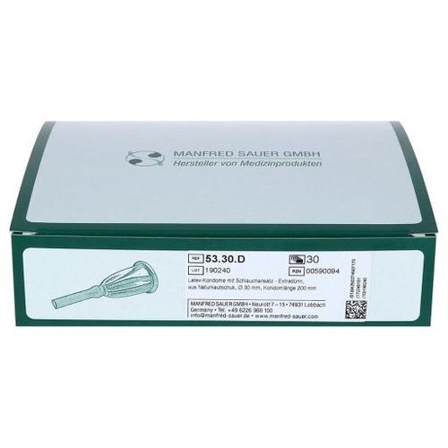 KONDOME mit Schlauchansatz 5330D 30 St